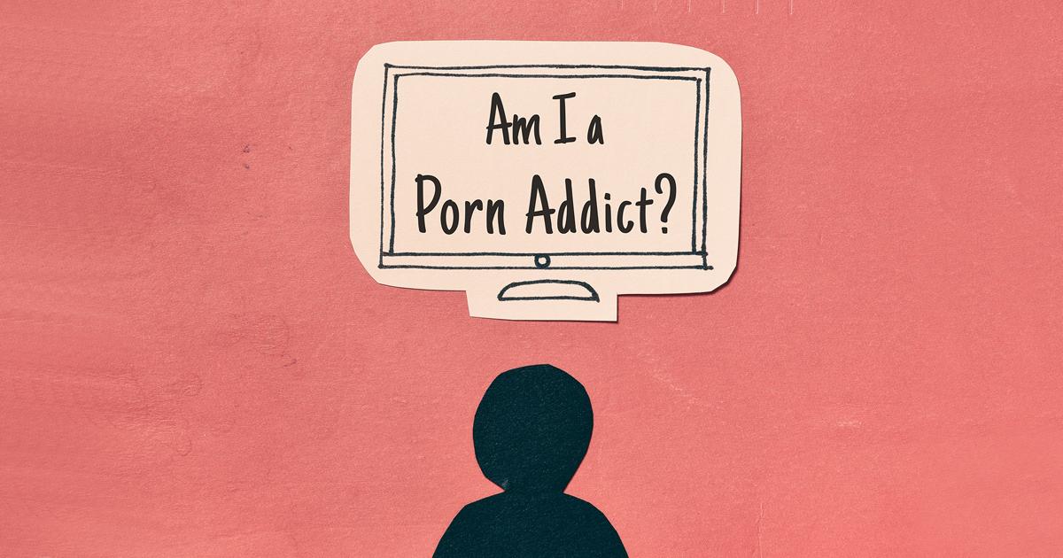 Ein Schattenbild sieht sich einen Fernseher auf pinkem Hintergrund an