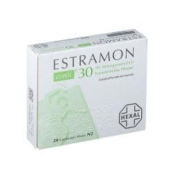 Packung von Estramon 30 mit 24 Tabletten