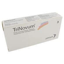 Pakke Trinovum® (Norethisterone, Ethinylestradiol) Oral prævention 63 tabletter