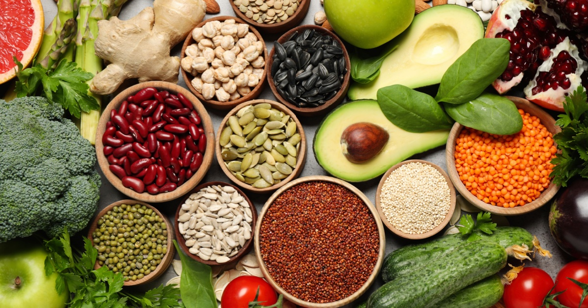 Image of healthy foods