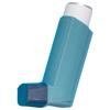 Blue inhaler