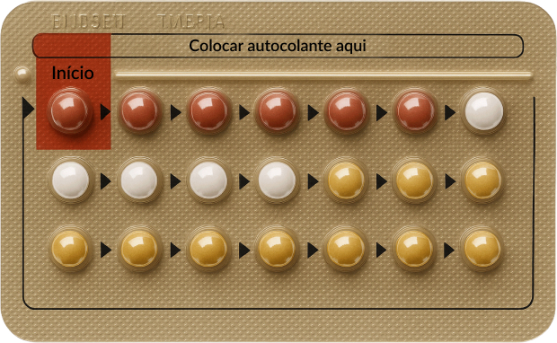 Trinordiol castanhos-claros
