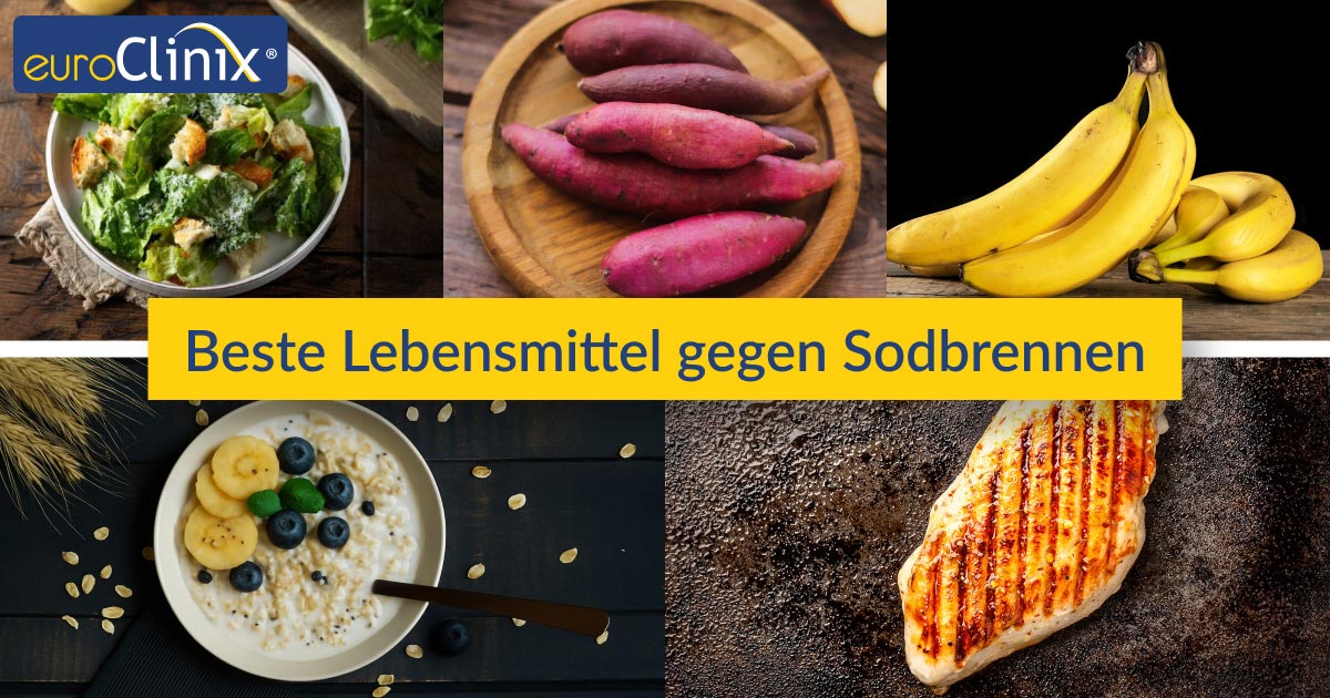 Besten Lebensmittel gegen Sodbrennen