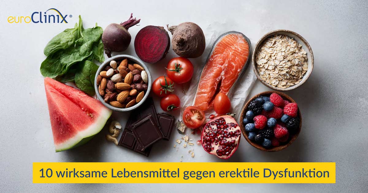 Lebensmittel, die bei Erektionsstörungen helfen