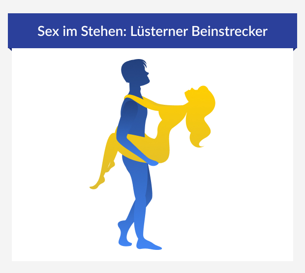 Sex im Stehen: Lüsterner Beinstrecker