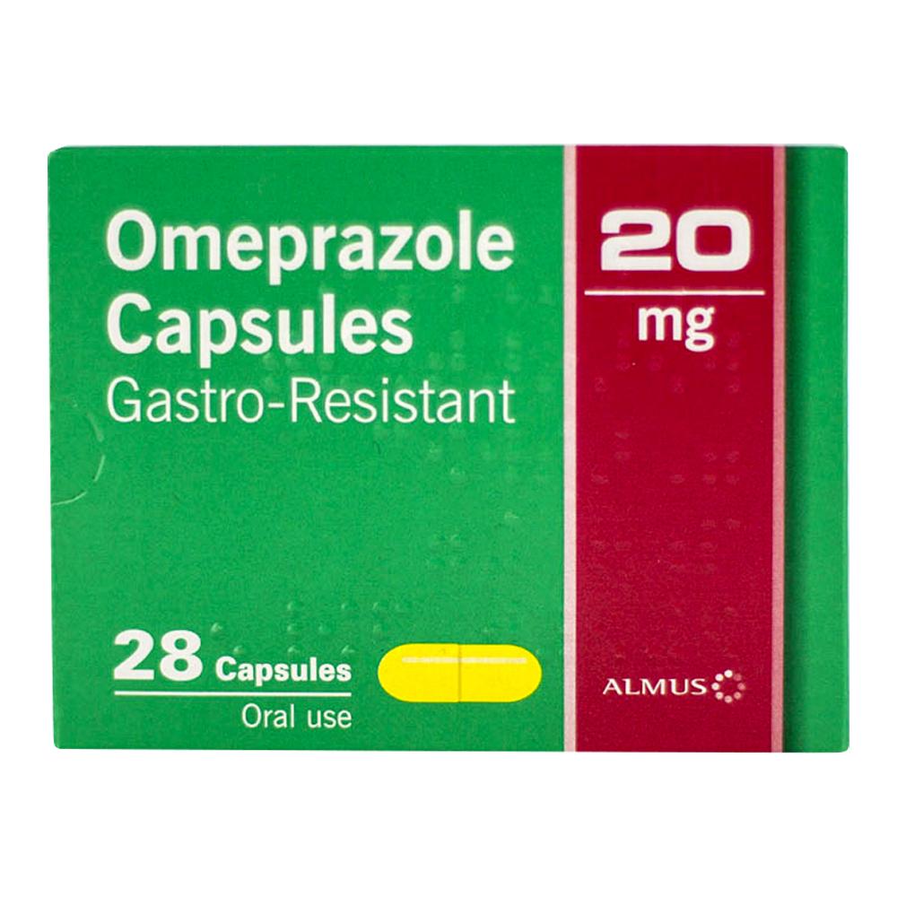 Omeprazol-Kapseln gegen Sodbrennen online kaufen