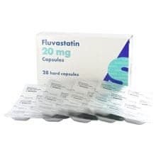 Fluvastatin 30 mal 20mg Hartkapseln Verpackung, Blisterpackung und Packungsbeilage