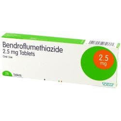 Bendroflumethiazid 2,5mg Tabletten Verpackung