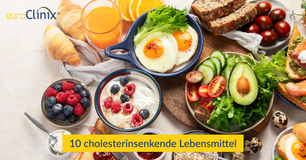 Gesunde cholesterinsenkende Lebensmittel