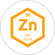 Symbol für Zink