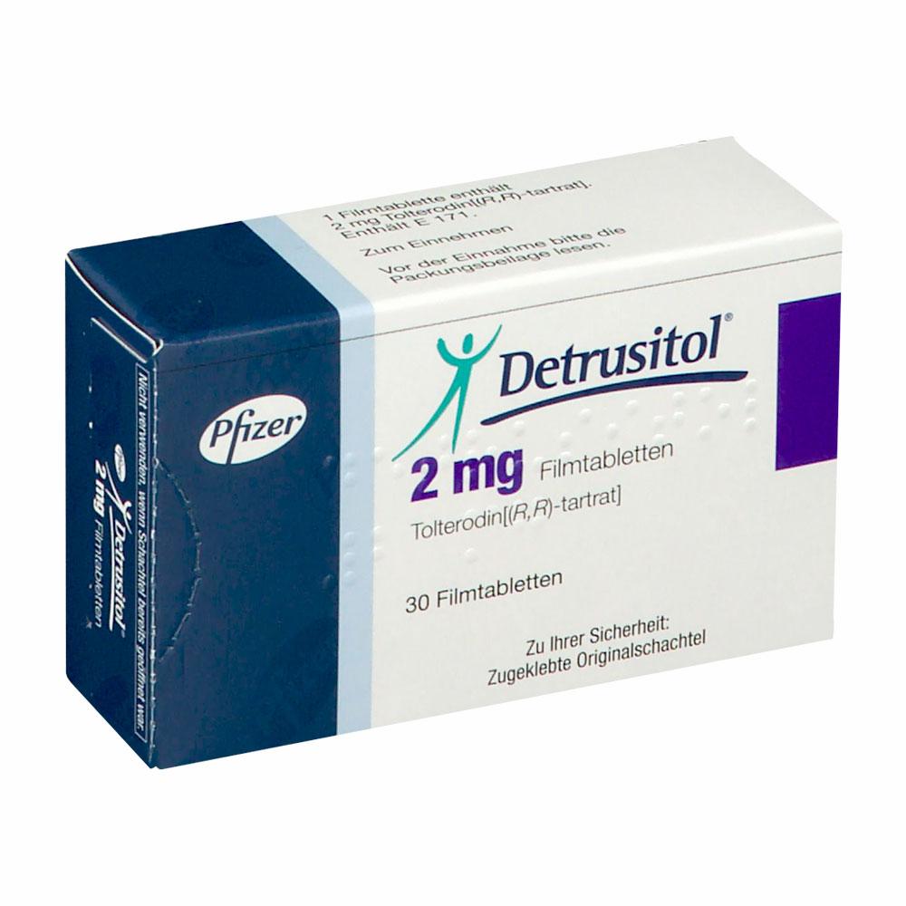Detrusitol (Tolterodin) online für überaktive Blase kaufen