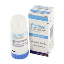 Åben lys pære Begrænset Køb Bricanyl 500mcg Astma Turbuhaler Online • Pris inkl. recept