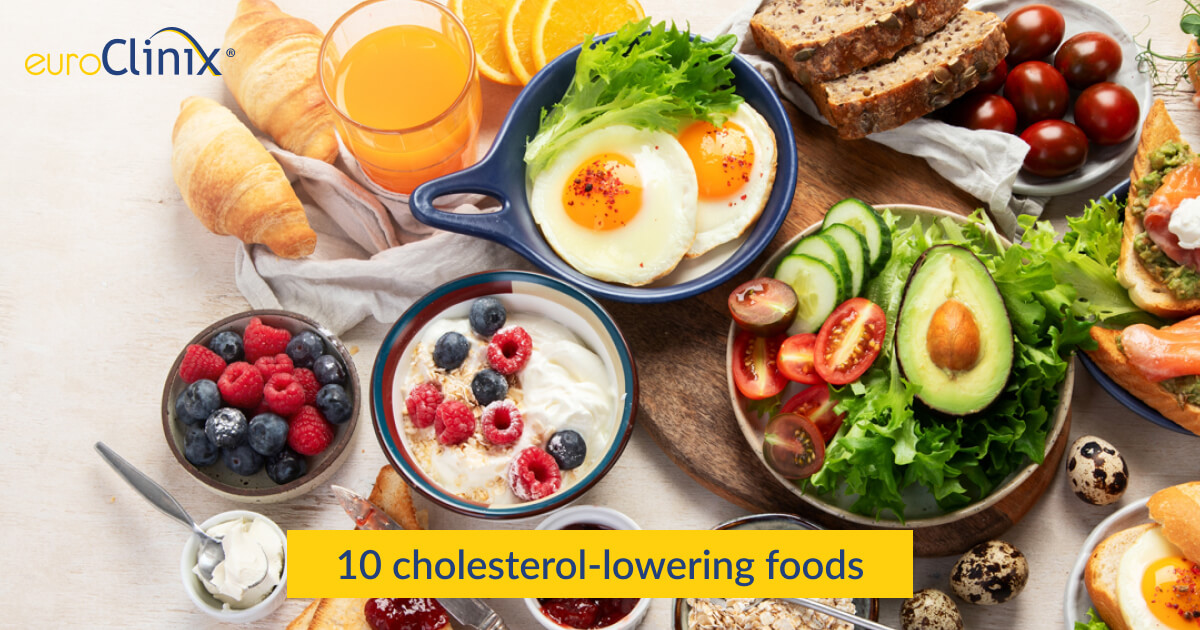 Photo of healthy cholesterol-lowering foods