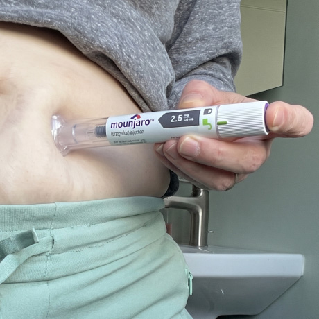 How to inject Mounjaro