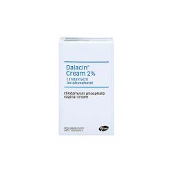 Dalacin Vaginal Cream contains 2% clindamycin phosphate and is available in a 40g tube