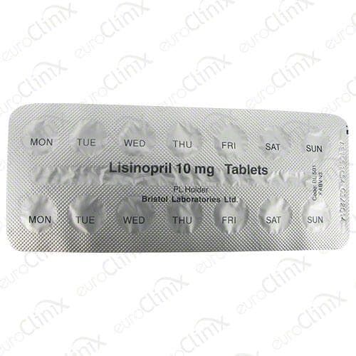 Buy Lisinopril Tablets • Lower Blood Pressure • euroClinix®