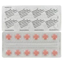 Blister pack of Malarone® 250mg/100mg atovaquone/proguanil hydrochloride 12 film-coated tablets