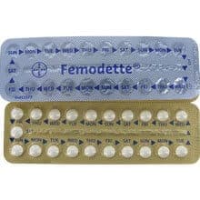 Blister pack of Femodette® pills