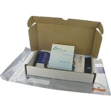 Box of Evra® transdermal patch and patient leaflet