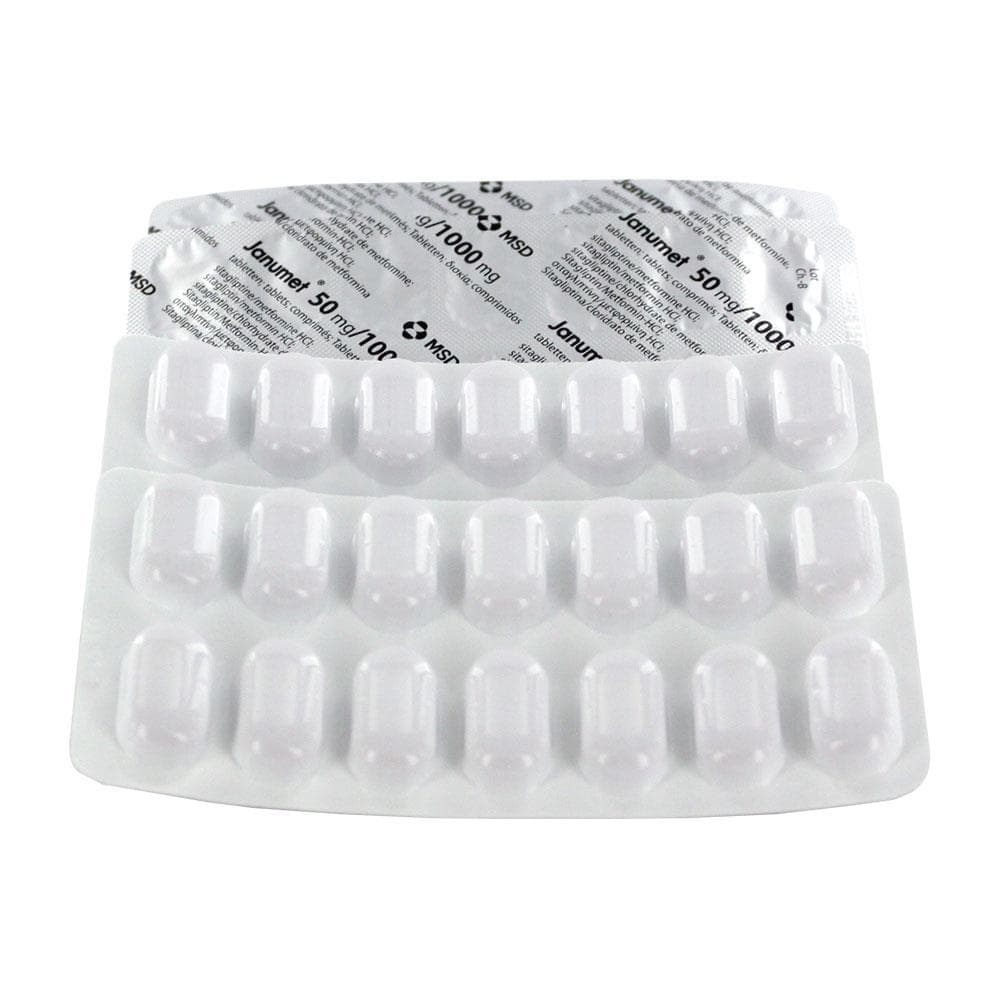 Buy Janumet 50/1000mg Diabetes Tablets Online • euroClinix®