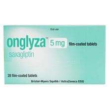Onglyza 5mg saxagliptin film-coated tablets