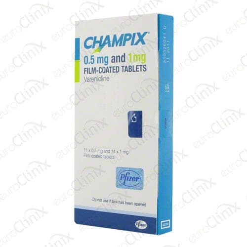 Buy Champix Tablets Online • Quit Smoking Treatment • euroClinix®