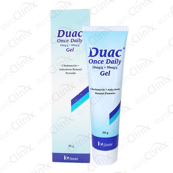 Buy Duac Once Daily 5% Gel • Acne Treatment • EuroClinix®