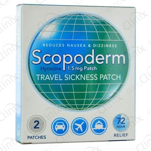 Buy Scopoderm 1.5mg Patches for Travel Sickness Online euroClinix