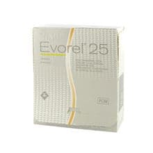Pack of 8 Evorel 25 estradiol transdermal patches