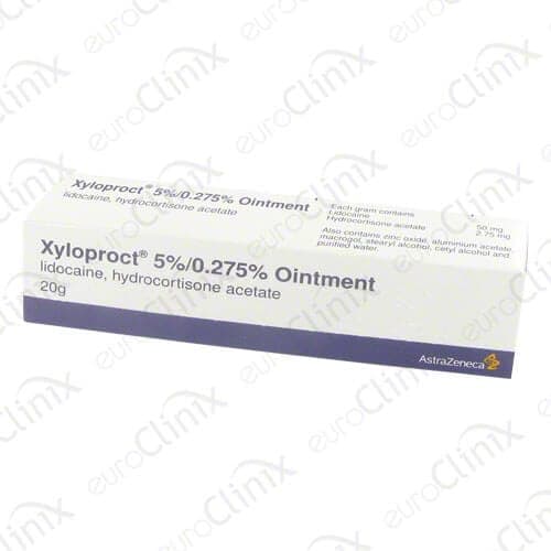 Buy Xyloproct 20mg Ointment • Haemorrhoids Treatment • euroClinix®