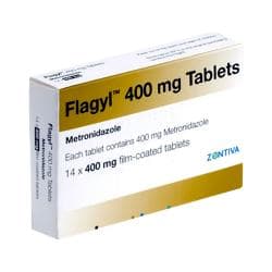 Flagyl 400 mg metronidatsoli kalvopäällysteiset tabletit 14 kpl