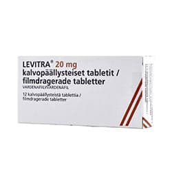 Levitra 5 mg, 10 mg ja 20 mg