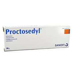 Proctosedyl on tehokas voide peräpukamien hoitoon