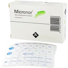 image Micronor micropilule boite et comprimé