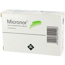 image Micronor pilule contraceptive boite