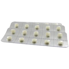 Vue de face du blister de comprimés Vesicare