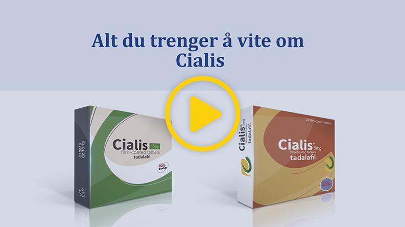 Rimelig pris på potensmiddelet Cialis Original 20 mg på nett uten