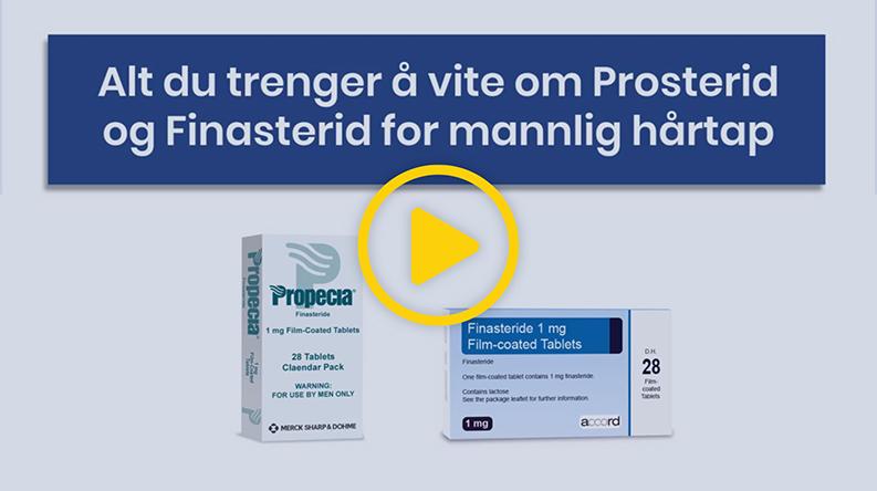 Alt du trenger å vite om Prosterid og Finasterid for mannlig hårtap