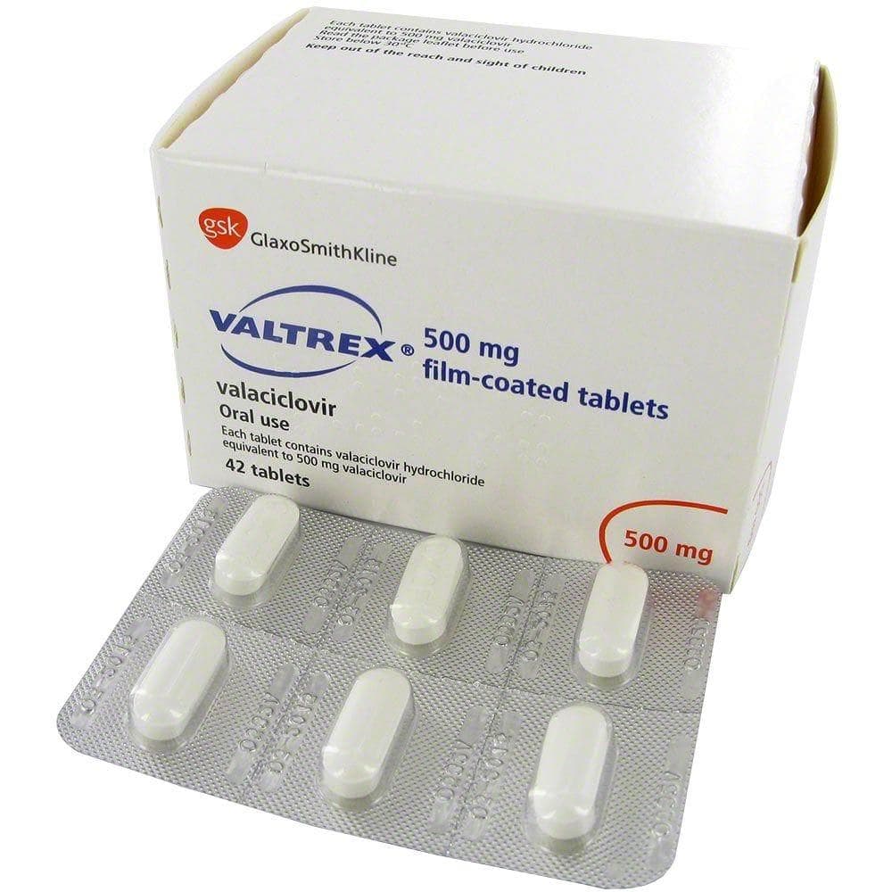 Kj P Valtrex Valaciklovir 250 500 Og 1000 Mg Tabletter P Nett   Valtrex Bx Lrg L L  