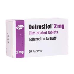 Detrusitol 2 mg eske med 56 tabletter
