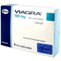 Opakowanie tabletek Viagra® 100 mg