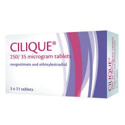 Opakowanie tabletek Clique®