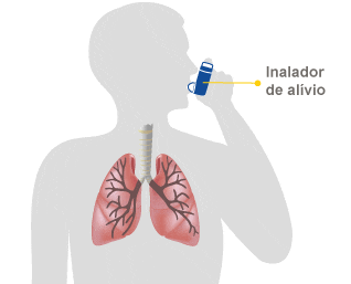 inalador para asma