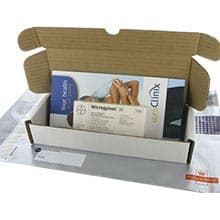 Caixa de envio para Portugal Microgynon comprimidos