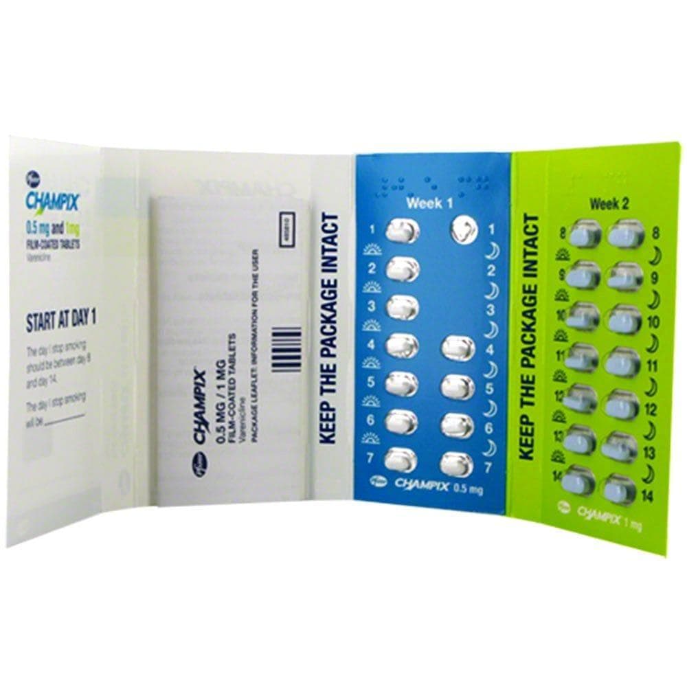 Comprar Medicamento Champix (Vareniclina) • euroClinix®