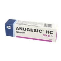 Embalagem Anugesic HC, 30 G, Crème
