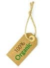 100% organic lable