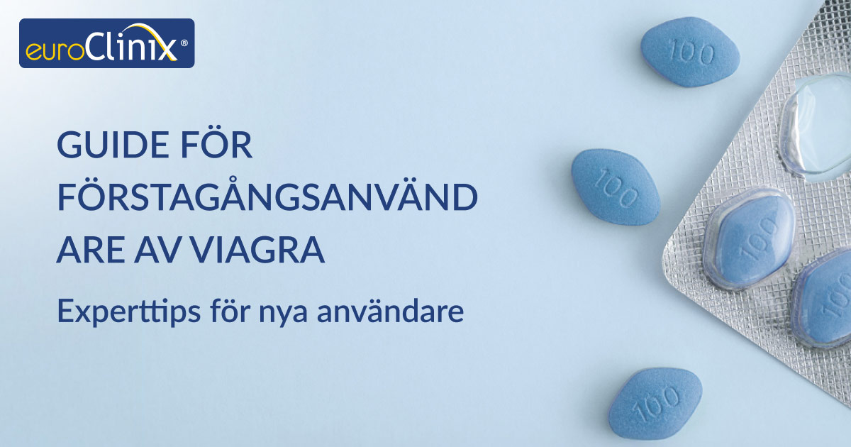 Guide för förstagångsanvändare av Viagra