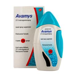 Paket med Avamys nässpray