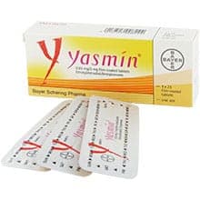 YASMIN® 0,03 mg/3 mg Etinylestradiol/Drospirenon 63 Film -belagda tabletter med blisterpaket
